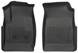 Chevrolet Colorado Floor Mats - Front - Husky Liners - WeatherBeater WB Series - Black - `15-`27